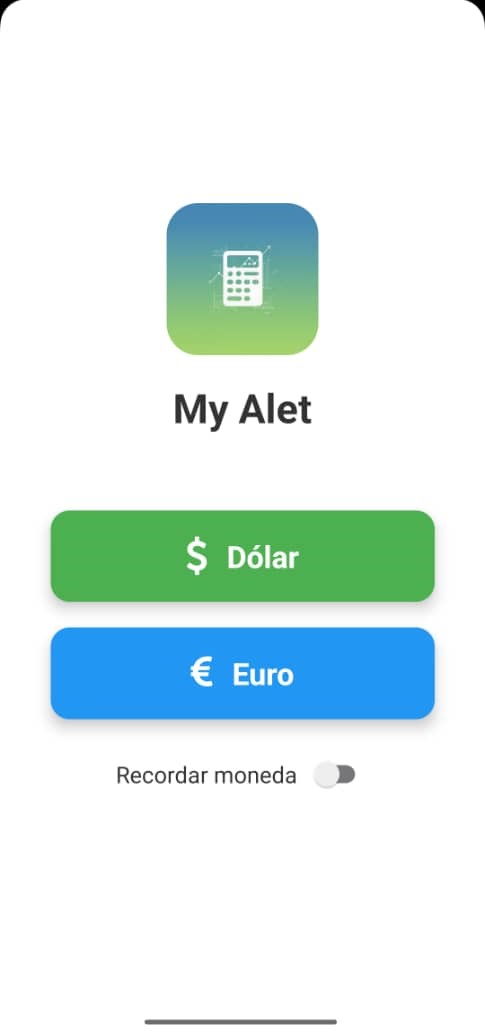 Pantalla de Historia